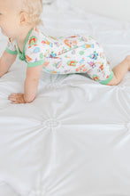 Load image into Gallery viewer, Garden Gnomes Shorts Romper