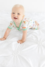 Load image into Gallery viewer, Garden Gnomes Shorts Romper