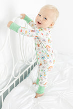 Load image into Gallery viewer, Garden Gnomes Long Sleeve Romper