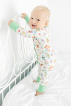 Load image into Gallery viewer, Garden Gnomes Long Sleeve Romper