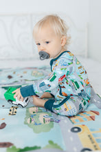 Load image into Gallery viewer, Tiny Town Long Sleeve Romper