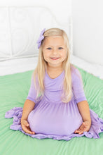 Load image into Gallery viewer, Lavender Lillies Girls Dress with bottoms