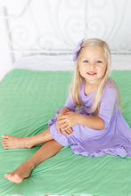 Load image into Gallery viewer, Lavender Lillies Girls Dress with bottoms