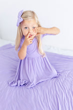 Load image into Gallery viewer, Lavender Lillies Girls Dress with bottoms