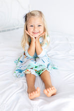 Load image into Gallery viewer, World Map Girls Dress with bottoms