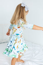 Load image into Gallery viewer, World Map Girls Dress with bottoms