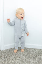 Load image into Gallery viewer, Silver Scene Long Sleeve Romper