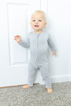 Load image into Gallery viewer, Silver Scene Long Sleeve Romper