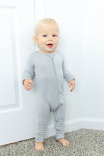 Load image into Gallery viewer, Silver Scene Long Sleeve Romper