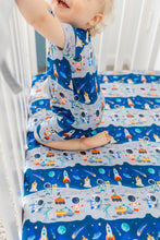 Load image into Gallery viewer, Space Shorts Romper