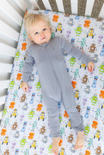 Load image into Gallery viewer, Zoomie Zots Crib Sheet