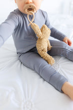 Load image into Gallery viewer, Groovy Grey Long Sleeve Romper