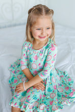 Load image into Gallery viewer, Tea Three Girls Dress with bottoms