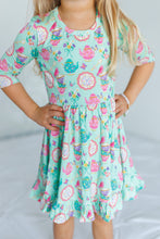 Load image into Gallery viewer, Tea Three Girls Dress with bottoms