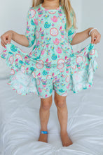 Load image into Gallery viewer, Tea Three Girls Dress with bottoms