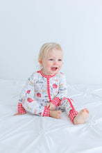 Load image into Gallery viewer, Friendly Farm Long Sleeve Romper