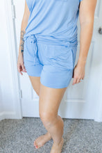 Load image into Gallery viewer, Steele Blue Women's short bottom pjs