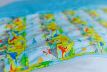 Load image into Gallery viewer, Dino quilted Blanket