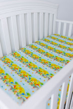 Load image into Gallery viewer, Dino Crib Sheet