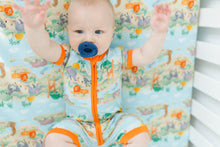 Load image into Gallery viewer, Sunny Safari Shorts Romper