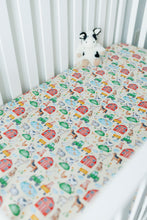 Load image into Gallery viewer, Barnyard Besties Twin Fitted Sheet