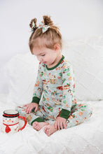 Load image into Gallery viewer, Grey Cocoa Cups Bamboo Alligator Clip Bows