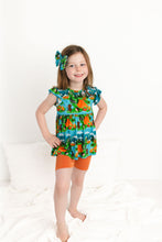 Load image into Gallery viewer, Camping Critters 4-Piece Peplum Set