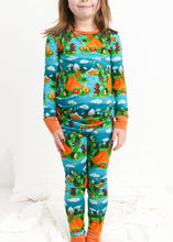 Load image into Gallery viewer, Camping Critters 2-Piece Long Sleeve Pjs