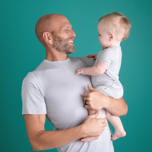 Load image into Gallery viewer, Silver Scene Shorts Romper