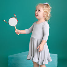 Load image into Gallery viewer, Silver Scene Girls Dress with bottoms