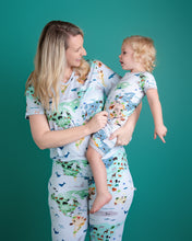 Load image into Gallery viewer, World Map Shorts Romper
