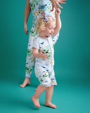 Load image into Gallery viewer, World Map Shorts Romper