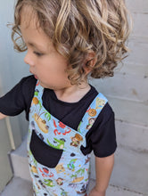 Load image into Gallery viewer, Scallywag Slumber 2-Piece Overalls