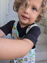 Load image into Gallery viewer, Scallywag Slumber 2-Piece Overalls