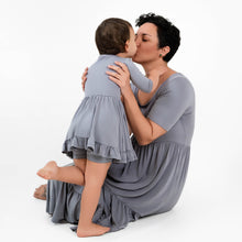 Load image into Gallery viewer, Groovy Grey Women's Maxi Dress