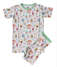 Load image into Gallery viewer, Garden Gnomes 2-Piece Shorts Pjs