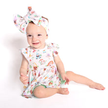 Load image into Gallery viewer, Garden Gnomes 3-Piece Peplum Set