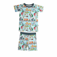 Load image into Gallery viewer, Tiny Town 2-Piece Shorts Pj