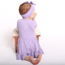 Load image into Gallery viewer, Lavender Lillies Girls Dress with bottoms