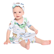 Load image into Gallery viewer, World Map Girls Dress with bottoms