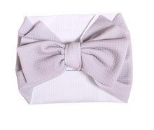 Load image into Gallery viewer, Silver Scene Big Bow Headband