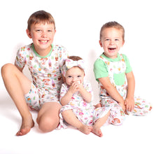 Load image into Gallery viewer, Garden Gnomes 2-Piece Shorts Pjs