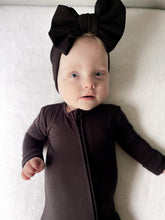 Load image into Gallery viewer, Black Big Bow Headband