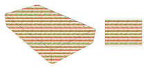 Load image into Gallery viewer, Christmas Stripes Twin Fitted Sheet Plus Pillowcase