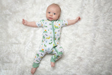 Load image into Gallery viewer, Busy Bugs Short Sleeve Rompers