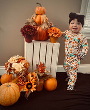Load image into Gallery viewer, Fall Fun long sleeve Romper