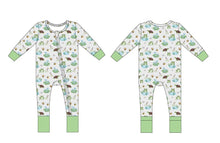 Load image into Gallery viewer, Pond Pals Long Sleeve Romper
