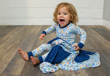 Load image into Gallery viewer, Sailing Seas 2-Piece Long Sleeve Pjs