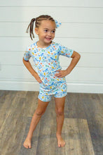 Load image into Gallery viewer, Sailing Seas 2-Piece Shorts Pjs