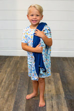 Load image into Gallery viewer, Sailing Seas 2-Piece Shorts Pjs